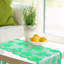 Green Lace Shamrock Clover Table Runner For St. Patrick’S Day, Wedding And Party Decor