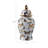 Gherghina Decorative Ceramic Butterfly Design Jar With Lid - Contemporary Tall Table Jar Decor - Versatile Jar Or Vase For Flowers In Living Room-20992765