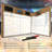 Volleyball Dry Erase Board For Coaches 15x10.5 
