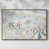 Toile avec cadre noyer
