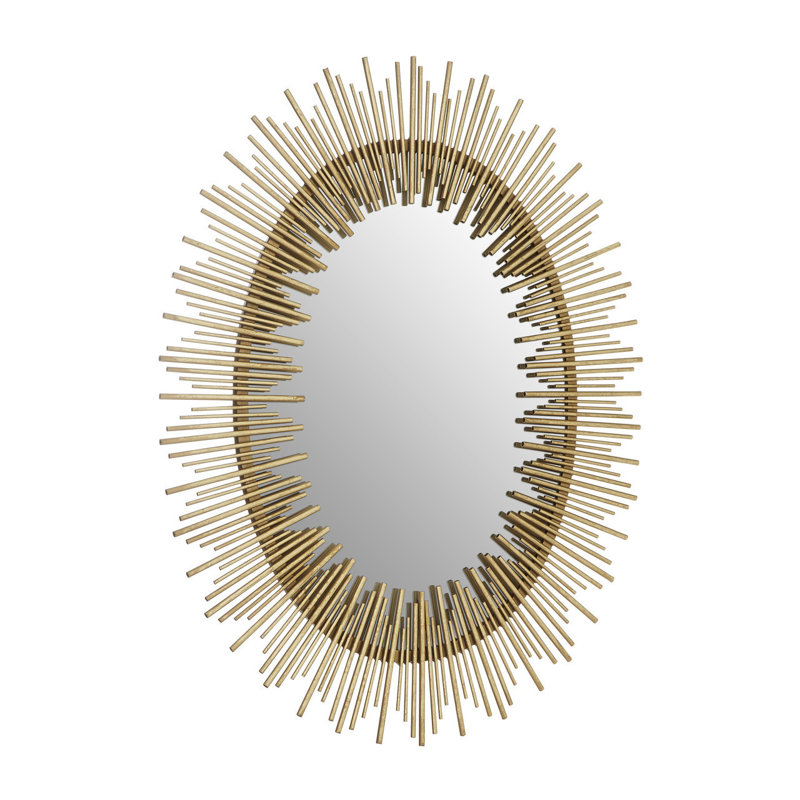 Besaw Metal Flat Wall Mirror
