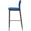 Hollydale Upholstered Counter Stool with Metal Frame-2041926556