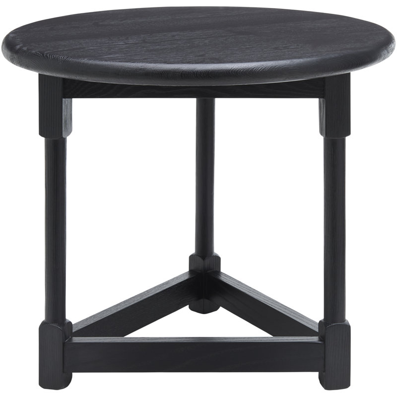 Becki Owens x Surya Leandro End Table, Black