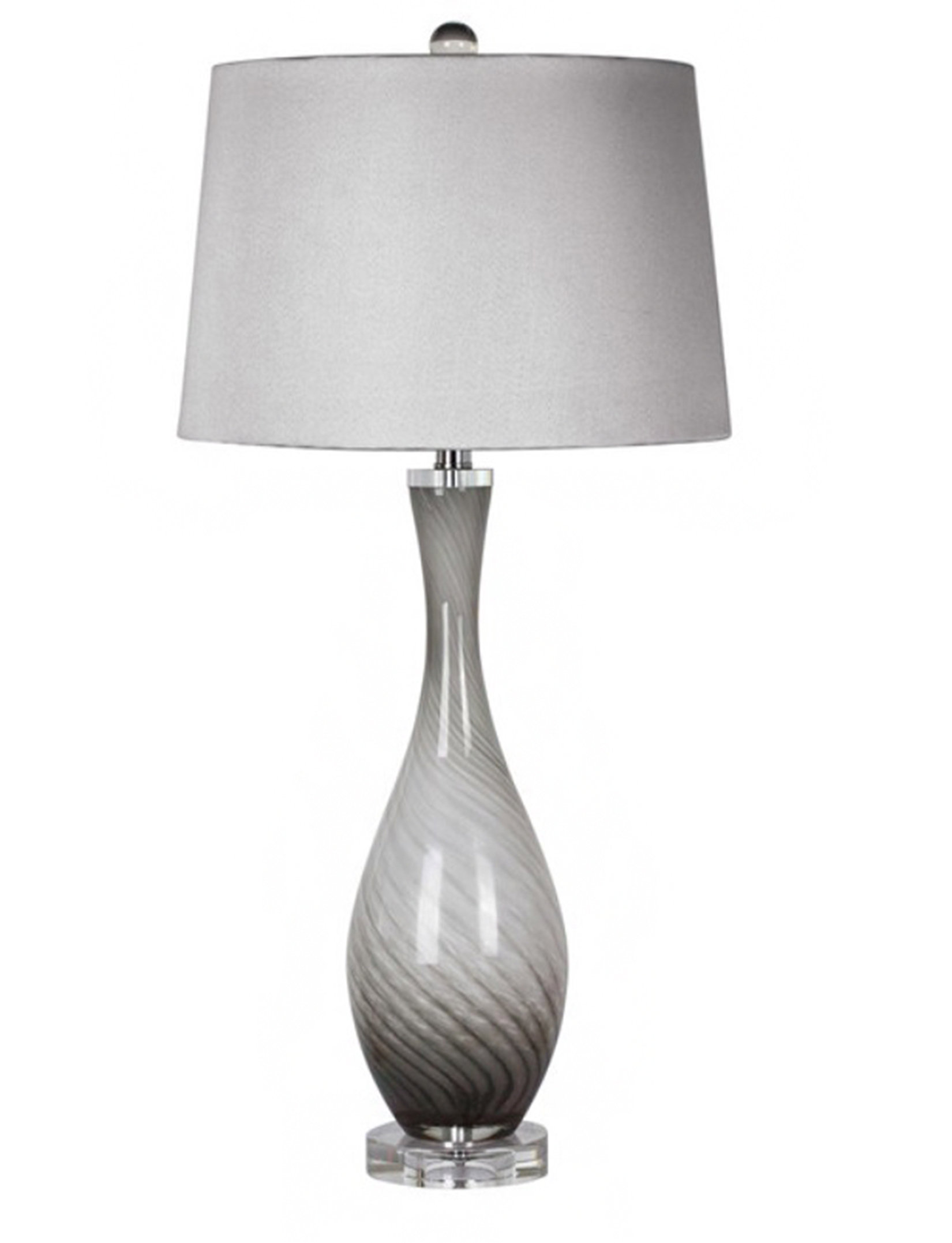 Ivy Bronx Lavelle Glass Table Lamp | Wayfair