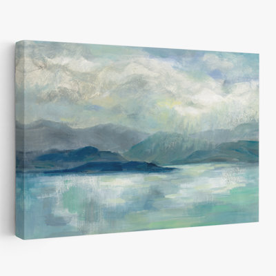 Tôt le lever du soleil - nuages bleus abstraits gris