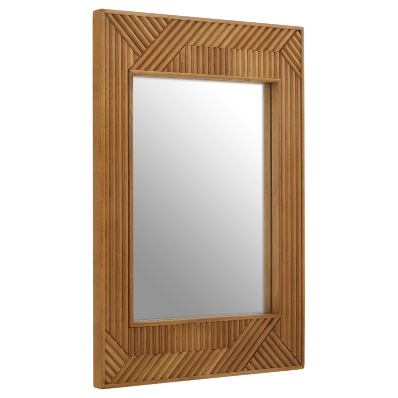 Solid Wood Rectangle Mirror