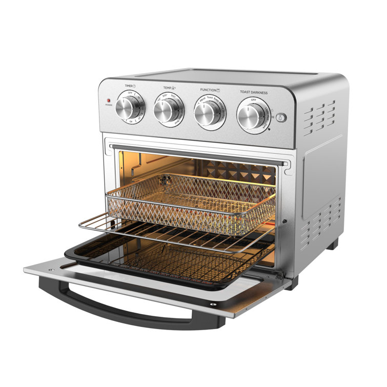 Vonshef 220 volts 19 Liter Toaster oven / Grill 1400 watts with Baking Tray  & Wire Rack 220 volt 50 hz