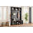 4-in-1 Hall Tree with 6 Hooks