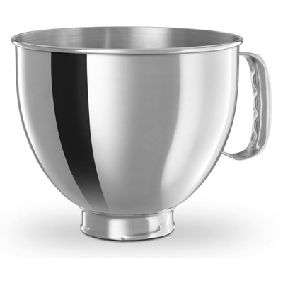 KitchenAid® 5-Qt. Tilt-Head Polished Stainless Steel Bowl with Comfortable Handle