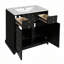 Meuble-lavabo 36 po avec lavabo en céramique
