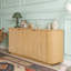 Buffet 63 po à double porte avec tablettes réglables Wavy Storage-513354846