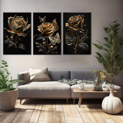 3 Piece Wrapped Canvas Print