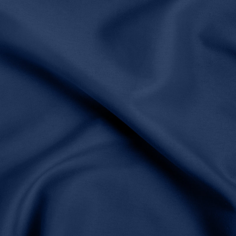 Microfiber Flat Sheet, Twin/Twin XL Flat Sheet, Dark Blue
