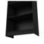 Bibliothèque à 4 tablettes, noir, bureau-1076816595-1076816607