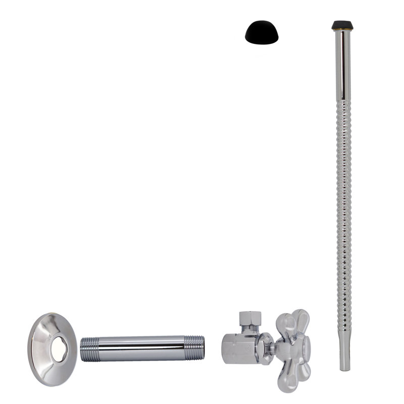 Flow Limiter/Regulator, Polished Chrome