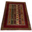 Canvello Hand Made Modern All Over Indo Gabbeh Rug - 3'11'' X 6'0''