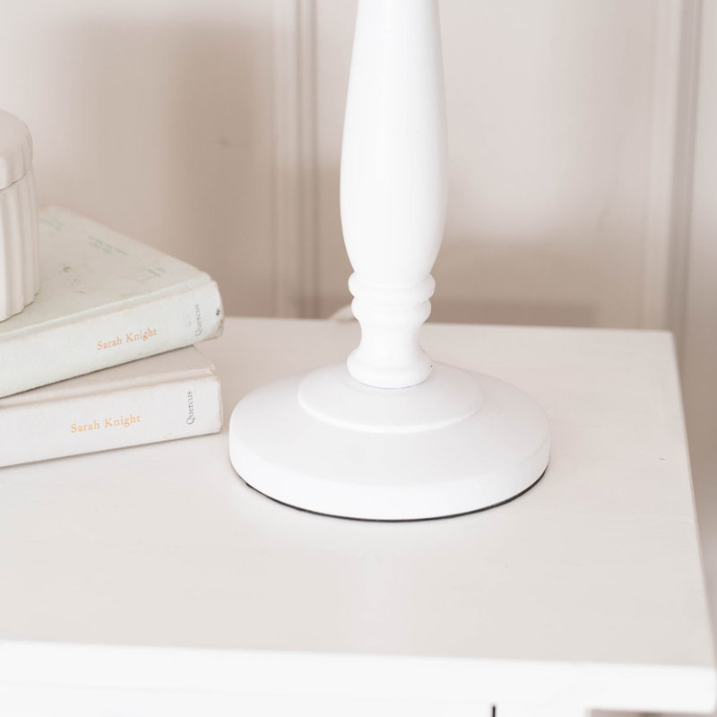 Annum Wood Table Lamp, Green, Yes, Grey
