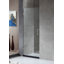 Porte de douche à charnière sans cadre avec garde-raz de marée L 24 po x H 70 po Passion-50266324