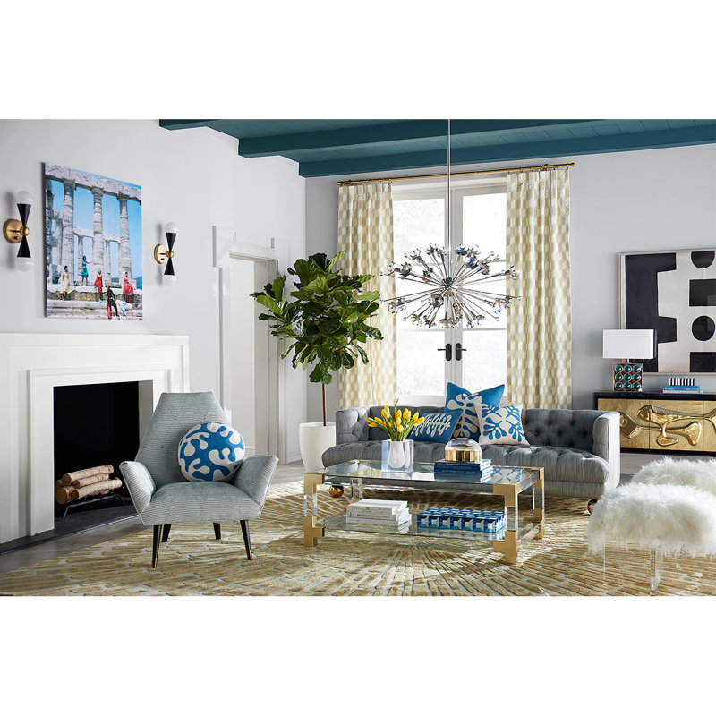 Sputnik 24 - Light Chandelier, Polished Nickel