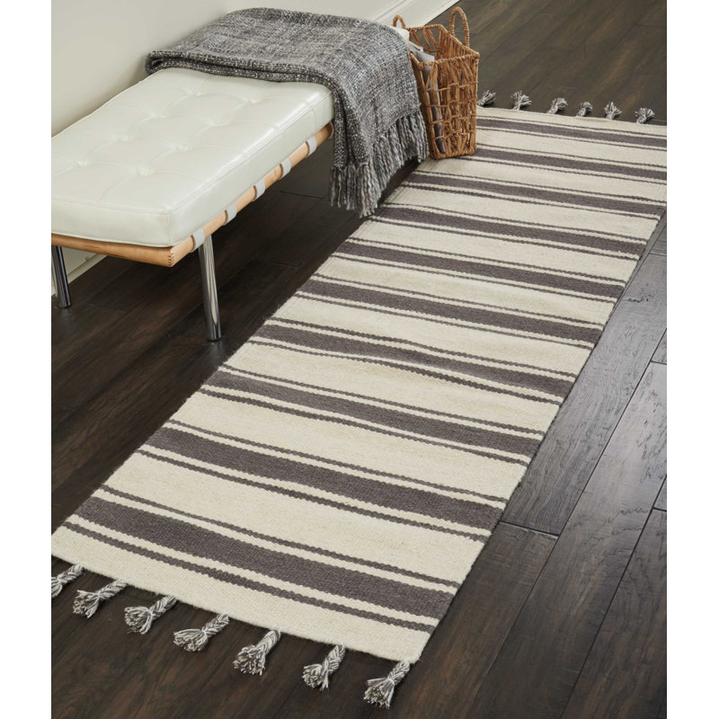 Armittie Striped Indoor Rug, Runner 2'3" x 8'