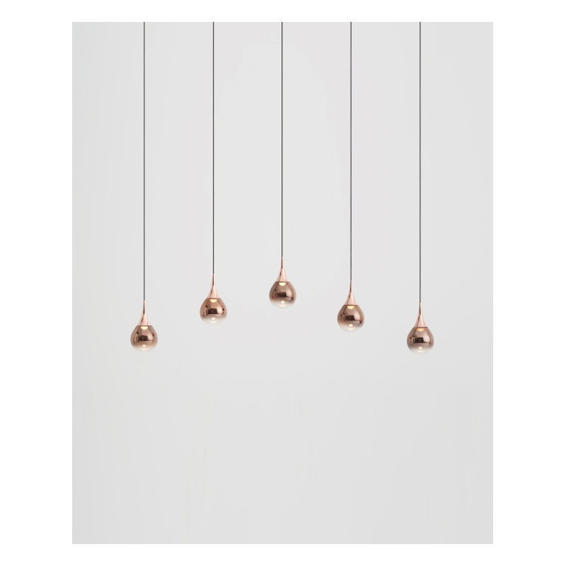 Paopao 5 - Light Pendant, Copper