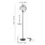 Alexzia 160cm Traditional Floor Lamp