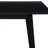 Aniek 60 IN W Black Modern Wood Dining Table-907582919