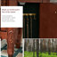 Reddish brown Rectangular Solid Wood Jewellery Armoires