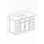 Meuble-lavabo simple 54,00 po avec comptoir en quartz Borach