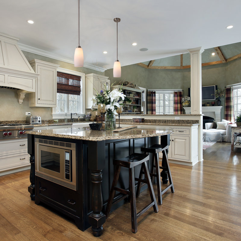 1 - Light Brushed Nickel Single Pendant