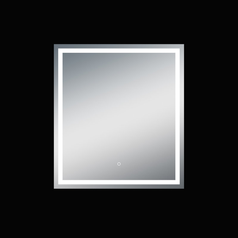 Quiles Flat Wall Mirror, 40" x 35.25"
