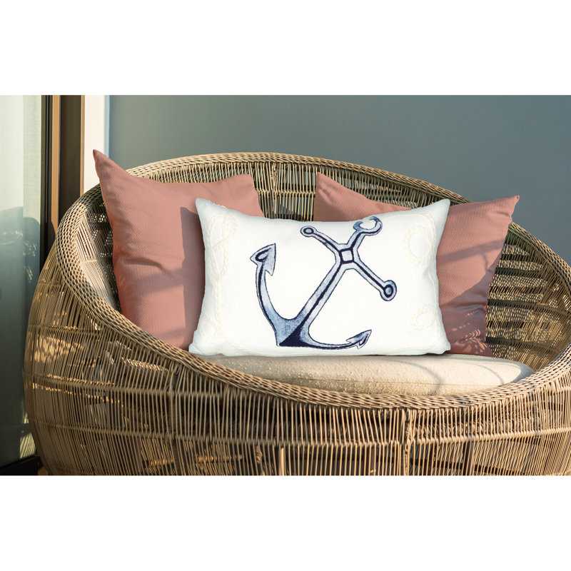 Housse et insert de coussin pour l'extérieur Vision II, Blanc