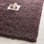 Tapis chocolat à poils longs Assar-23564299