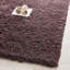 Tapis chocolat à poils longs Assar-23564303