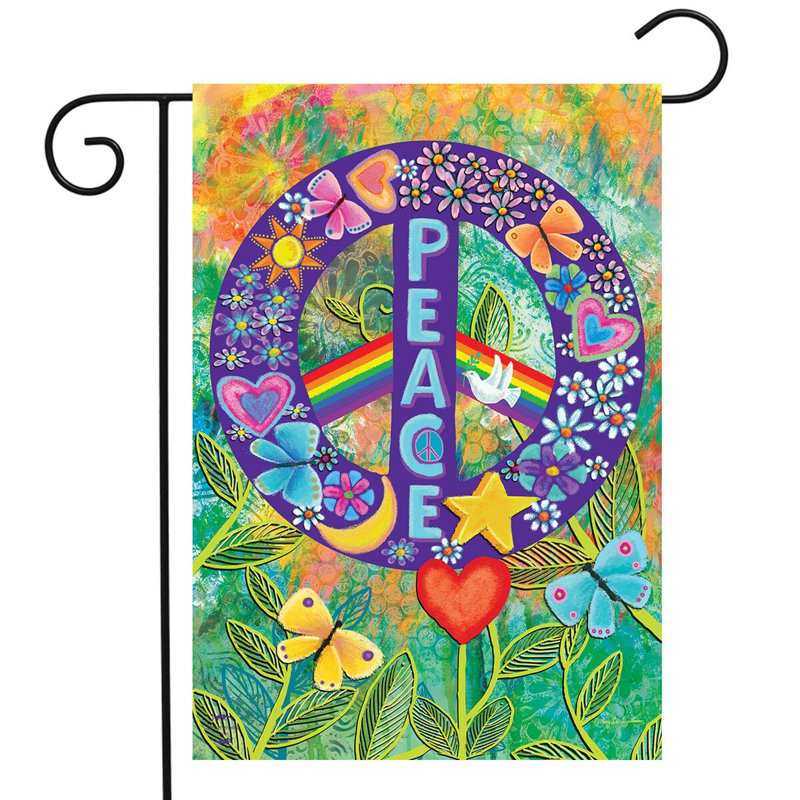 Drapeau de paix Peace Garden