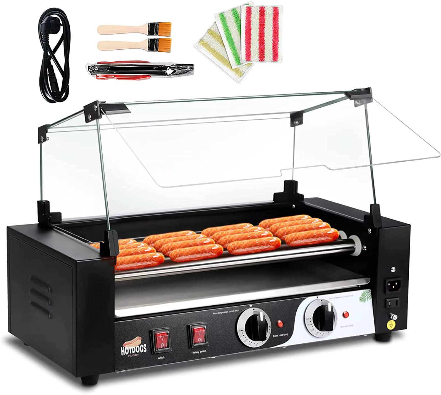 https://assets.wfcdn.com/im/91508942/compr-r85/2380/238037571/electric-12-hot-dog-5-roller-grill-cooker-machine-with-cover-1000w-stainless.jpg