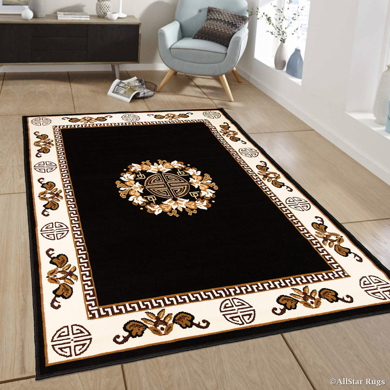 Oriental Indoor / Outdoor Rug, 7'7" x 10'6"