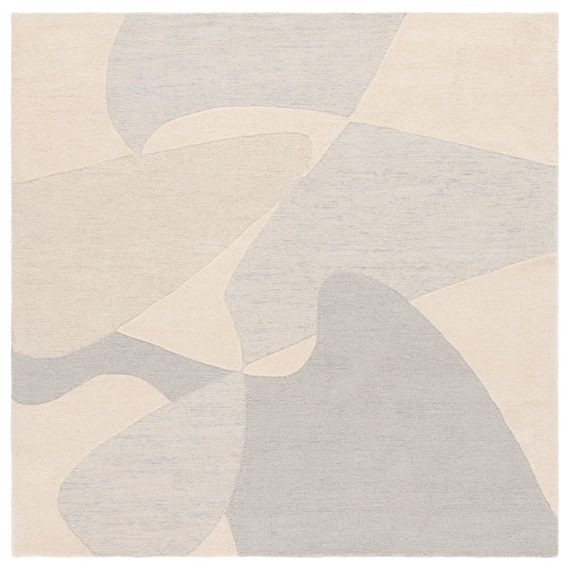 Tapis en laine Alaric, Carré 6 pi