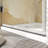 29'' - W x 72'' H Hinged Door Frameless Shower Door with Heat Soaking Process;Protective Coate Treatment-55712382