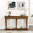 Console Table With Bottom Shelf