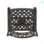 Tabouret pivotant en fonte d'aluminium