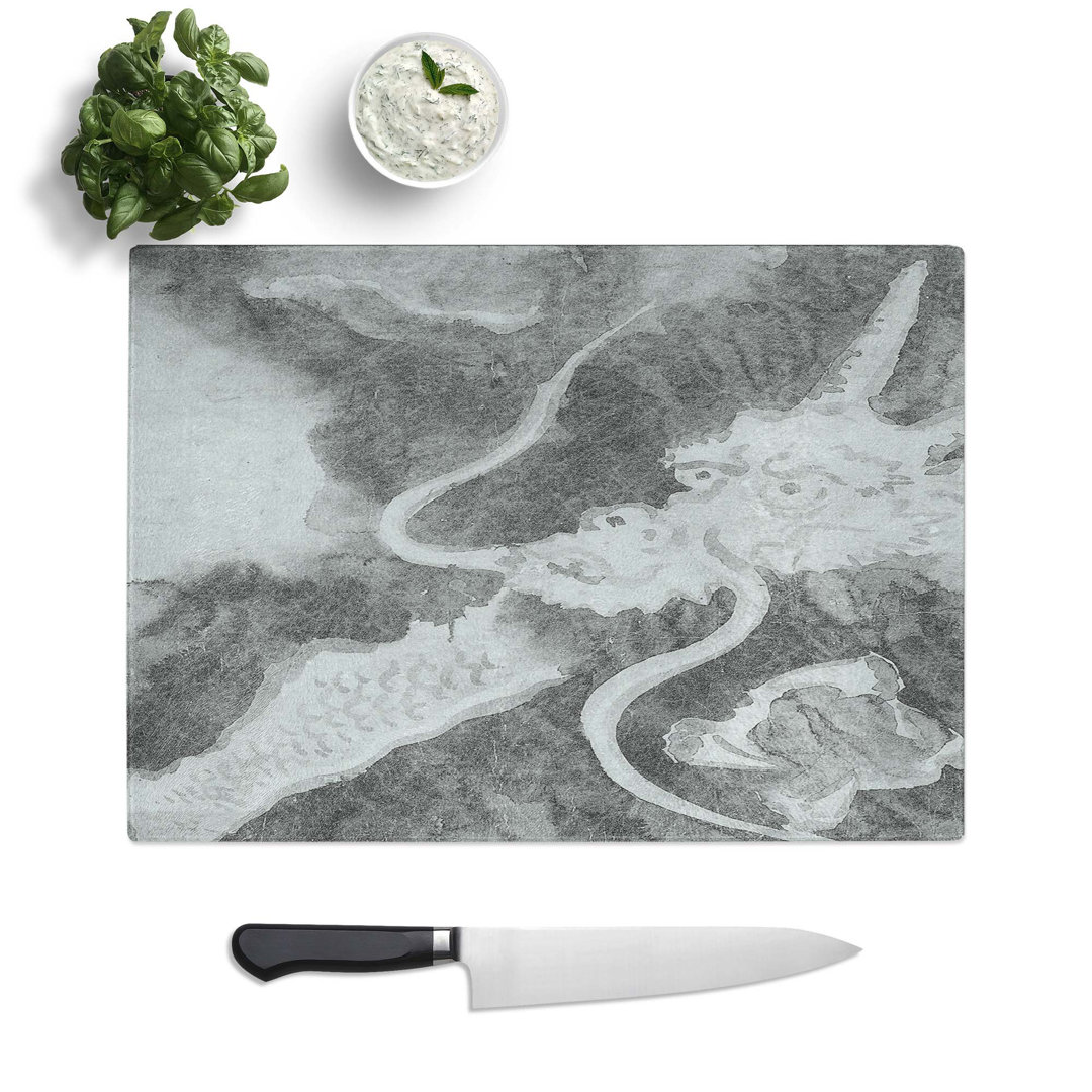 Glass Dragon by Tawaraya Sotatsu Chopping Board