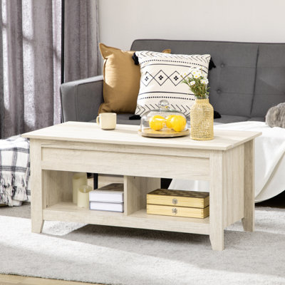 Covertt Lift Top 4 Legs Coffee Table with Storage
