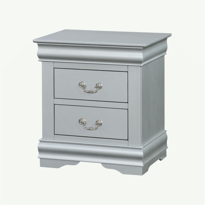 Table de chevet Philippe III, Argent