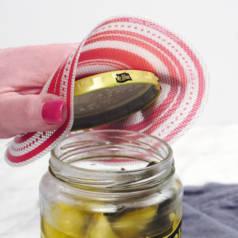 Design Imports Rubber Manual Jar Opener