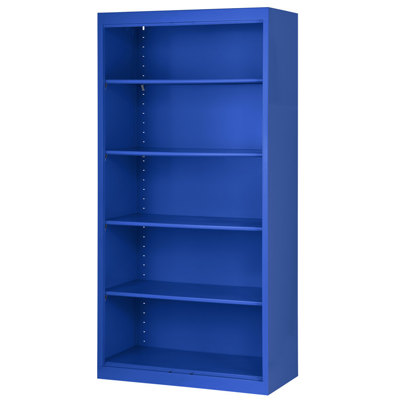 Bibliothèque standard Elite Steel, Bleu, H 72 po x l 36 po x P 18 po