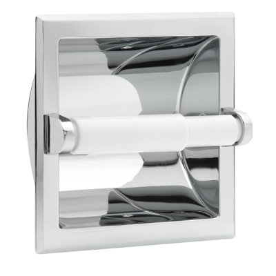 Porte-papier encastré TAYMOR 7B96FC9346214A529B88DDFF1B30EB79 Chrome poli