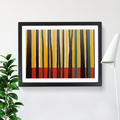 Abstract Spring Forest Vol.2 - Framed Print