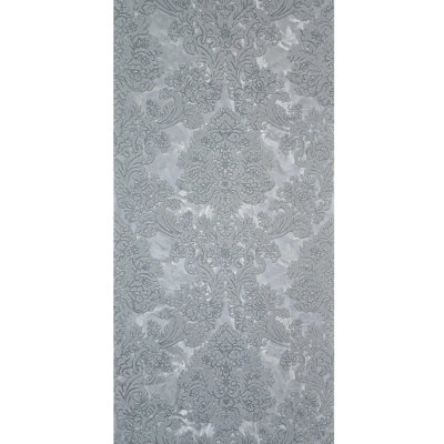 Rouleau de papier peint texturé en damas
