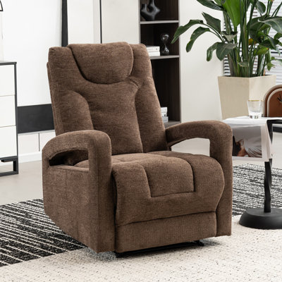 Berdean Upholstered Pushback Manual Recliner